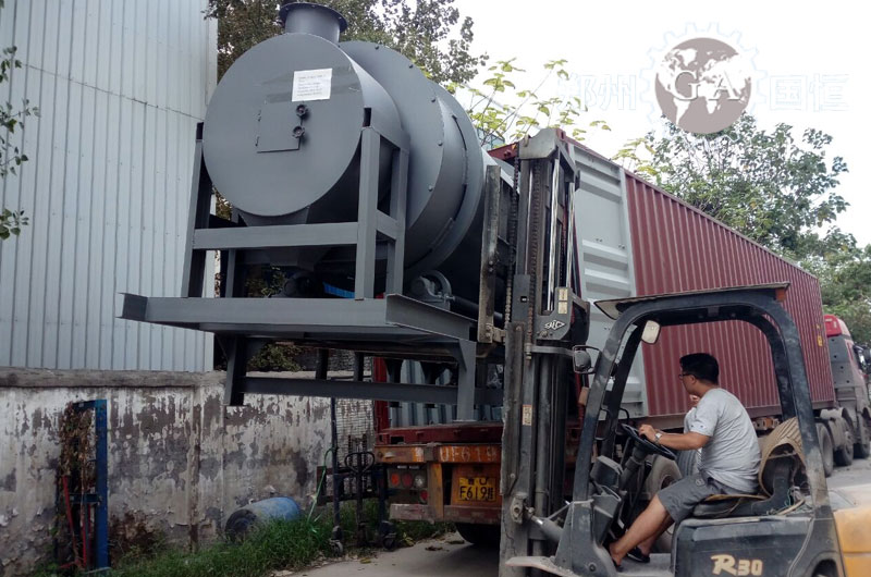 發(fā)往玻利維亞烘干機(jī)裝車